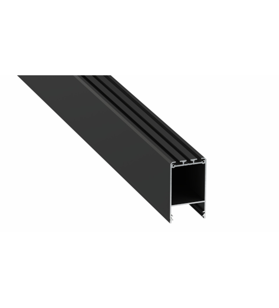Profil Claro czarny lakierowany 1 m