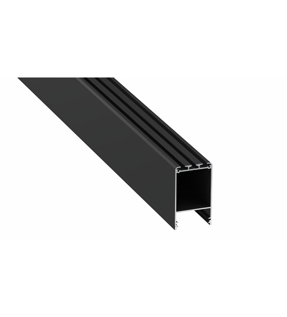 Profil Claro czarny lakierowany 2,02 m