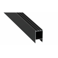 Profil Claro czarny lakierowany 3 m