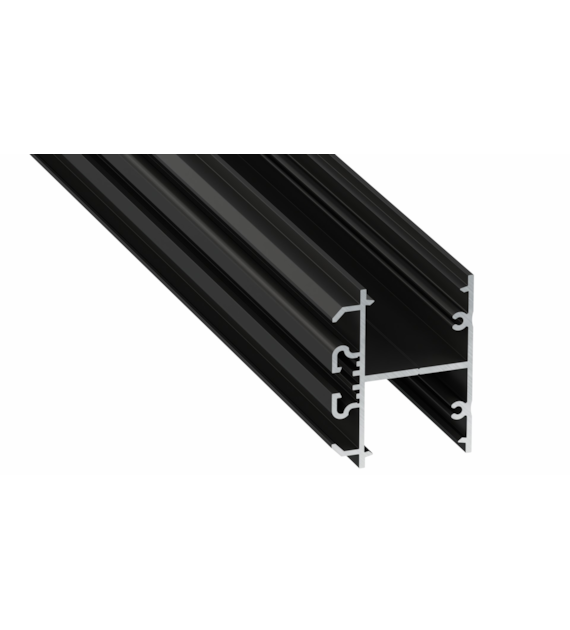 Profil Dopio czarny lakierowany 1 m