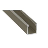 J Profil eloxierter Edelstahl 2,02 m