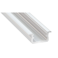 Profil B wpuszcz biały lak 1m