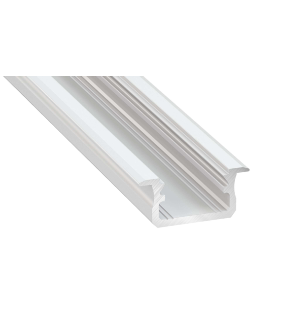 B Profile recessed white lacquer 2m