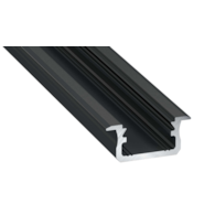 Profil B wpuszcz czarny anod 2m