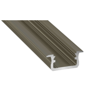 Profil B wpuszcz INOX 2m