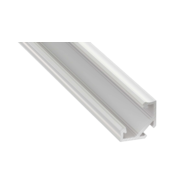 Profil C kątowy biały lak 1m