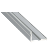 E Profile surface silver anodized 3m