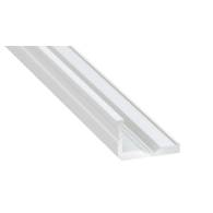 Profil F kątowy biały lak 1m