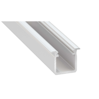 Profil G wpuszcz biały lak 1m