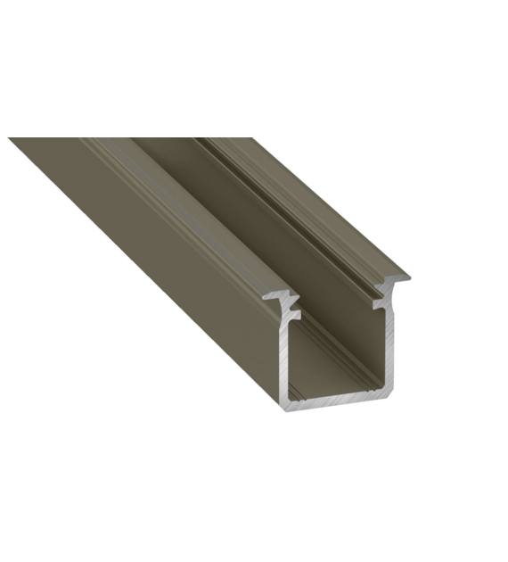 Profil G wpuszcz INOX 2m