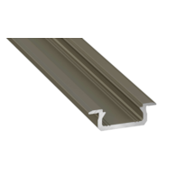 Einlass-Z-Profil INOX 3m