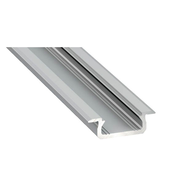 Einlass-Z-Profil silber eloxiert 3m