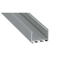 Bogenprofil ILEDO silber eloxiert 2m