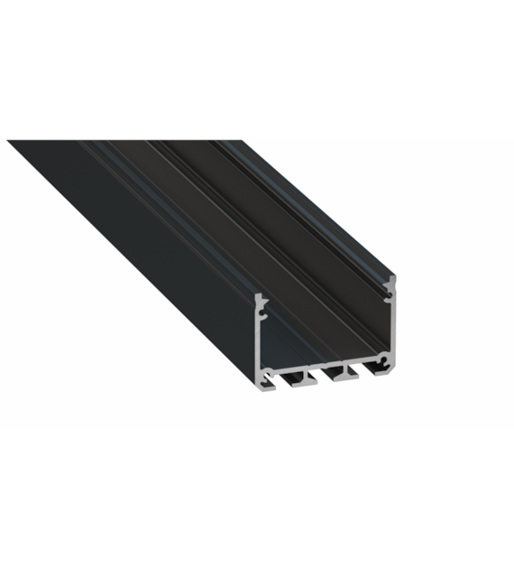 Arch Profile ILEDO black lacquered 3m