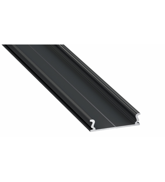 MODI profile black lacquered 2.02 m