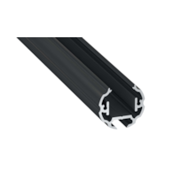 COSMO profile black anodized 2m