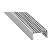 Arch profile inLARGO silver anodized 1m