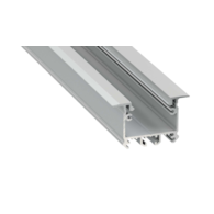 Arch profile inTALIA silver anodized 2m