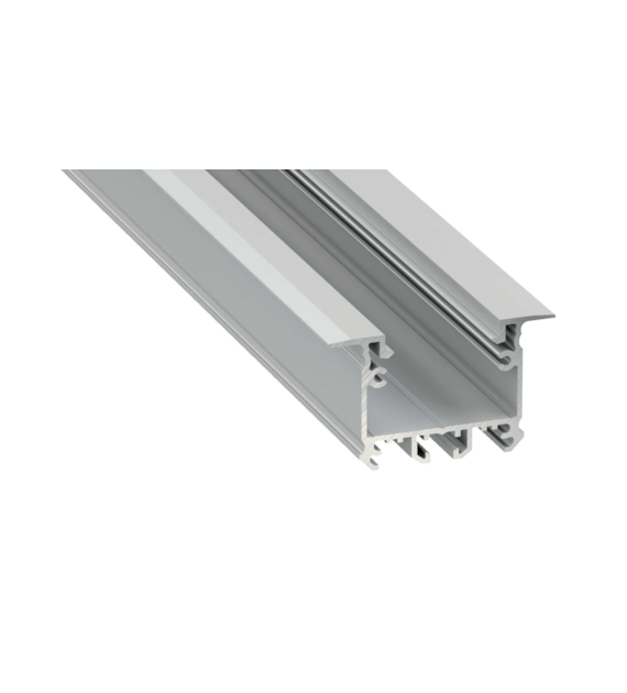 Arch profile inTALIA silver anodized 2m