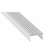 Arch profile LARGO white lacquered 2m