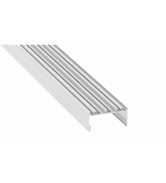 Arch profile LARGO white lacquered 2m