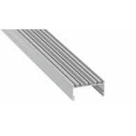 Arch profile LARGO silver anodized 2m