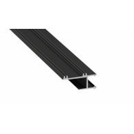 APA12 Profil schwarz lackiert 1 m