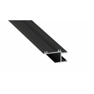 APA16 Profil schwarz lackiert 1 m