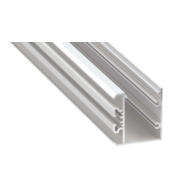 Arch profile UNICO white painted 1m