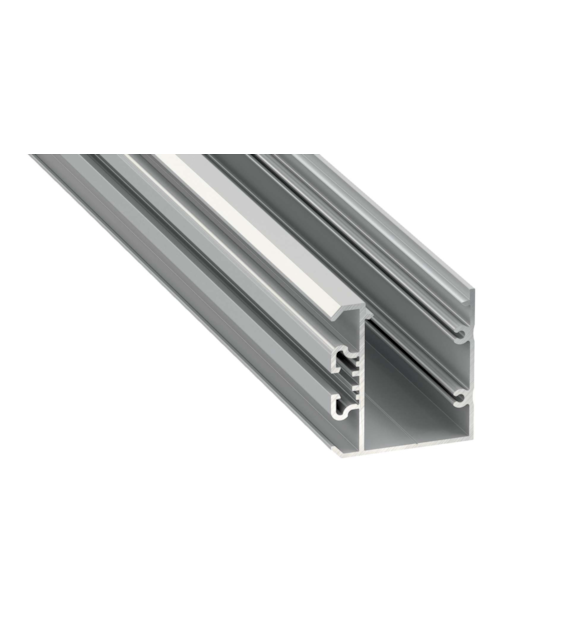 Arch profile UNICO silver anodized 1m