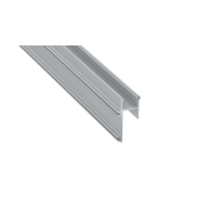 Bogenprofil APA12 silber eloxiert 1m