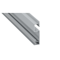 Bogenprofil FLARO silber eloxiert 1m