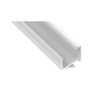 H-Winkelprofil weiß lackiert 3m