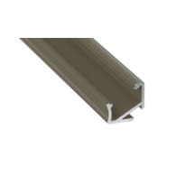 Profil H kątowy INOX 1m