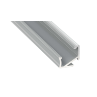 H-Winkelprofil silber eloxiert 3m