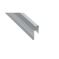 Bogenprofil IPA12 silber eloxiert 1m