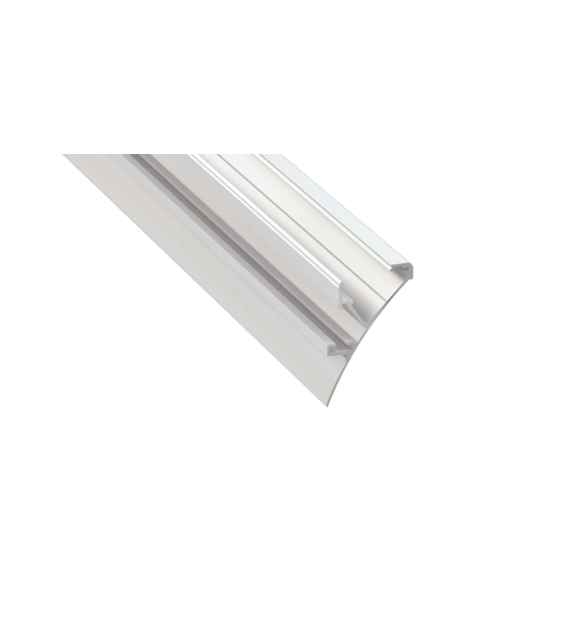 Bogenprofil LOGI weiß lackiert 1m