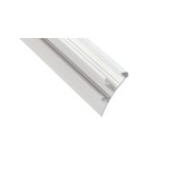 Bogenprofil LOGI weiß lackiert 2m