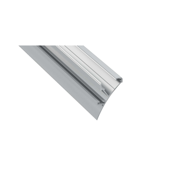 Bogenprofil LOGI silber eloxiert 1m