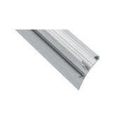 Bogenprofil LOGI silber eloxiert 2m