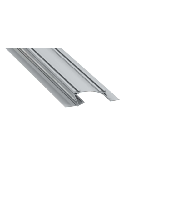 Bogenprofil PERO silber eloxiert 2m