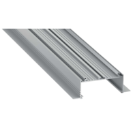 Bogenprofil SORGA silber eloxiert 2m