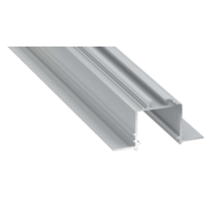 Bogenprofil SUBLI silber eloxiert 2m