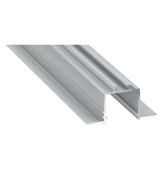 Bogenprofil SUBLI silber eloxiert 2m