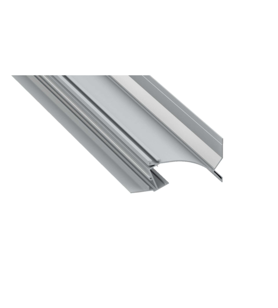Profil arch TOPO srebrny anodowany 3m