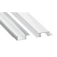 Arch profile ZATI white lacquered 1m