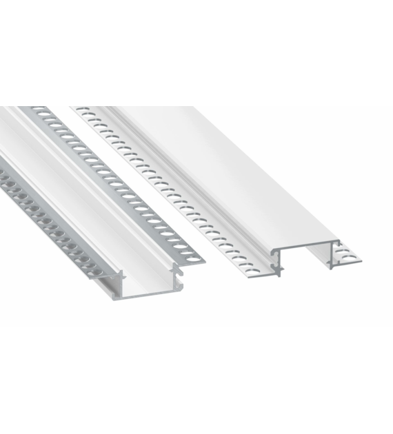 Arch profile ZATI white lacquered 3m