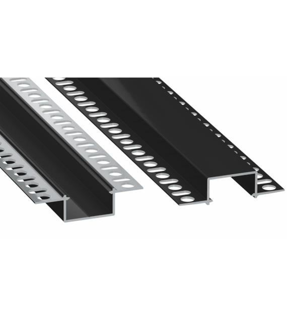 Hiro-Profil schwarz lackiert 3 m