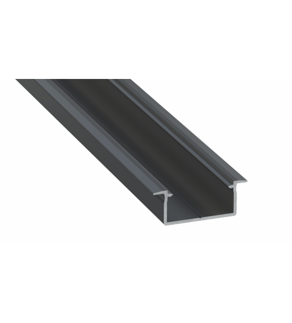 LUMINES Profil Typ Gemi schwarz eloxiert 2,02 m