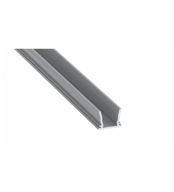 LUMINES Profile Strada type silver anodized 3 m